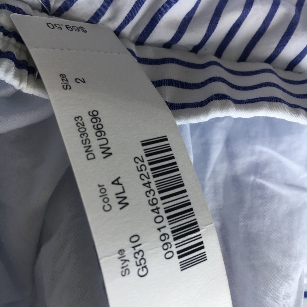 SOLD — Timeless Ruffled Striped Skirt - Picture 3 of 3